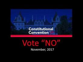 Why you must vote "no" to a NYS Constitutional Convention on November 7, 2017.